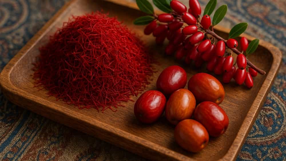خرید زعفران، زرشک و عناب از جهان زعفران در خراسان جنوبی